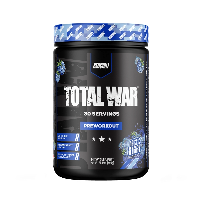 TOTAL WAR PRE-WORKOUT 600GR ARCTIC BERRY - REDCON1 - 1
