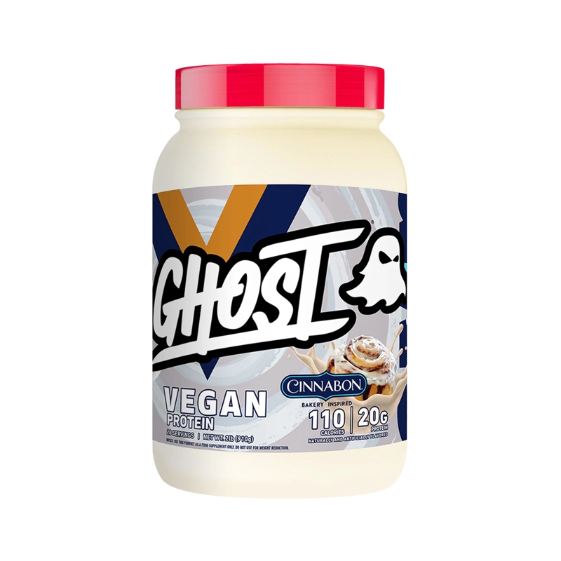 VEGAN PROTEIN 2LBS CINAMON - GHOST - 1