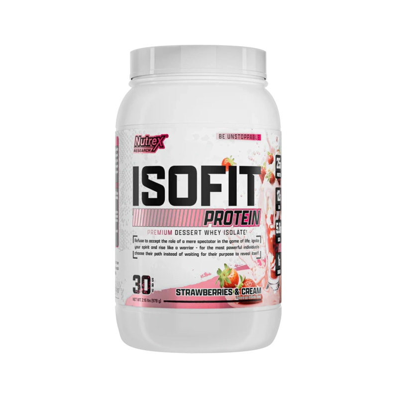 ISOFIT 2 LBS STRAWBERRY AND CREAM - NUTREX - 1