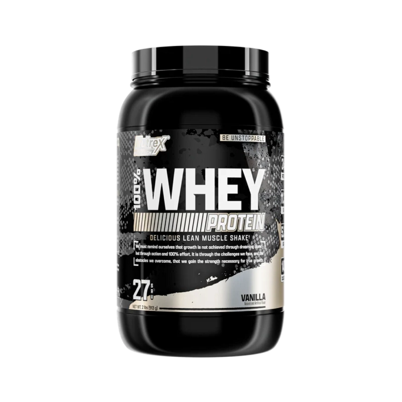 100% WHEY 2 LBS VAINILLA - NUTREX - 1