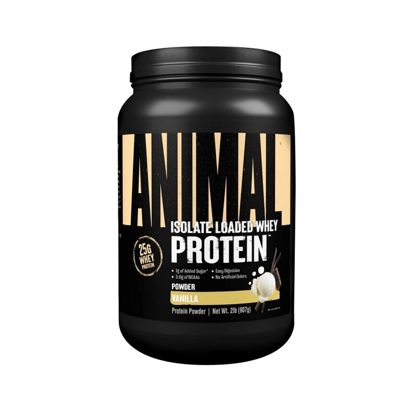 ANIMAL WHEY ISOLATE 2LBS VAINILLA - ANIMAL - 1