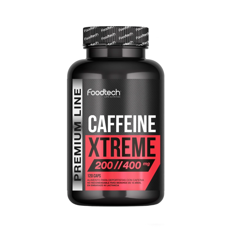 CAFFEINE XTREME 400MG 120 CAPS - FOODTECH - 1