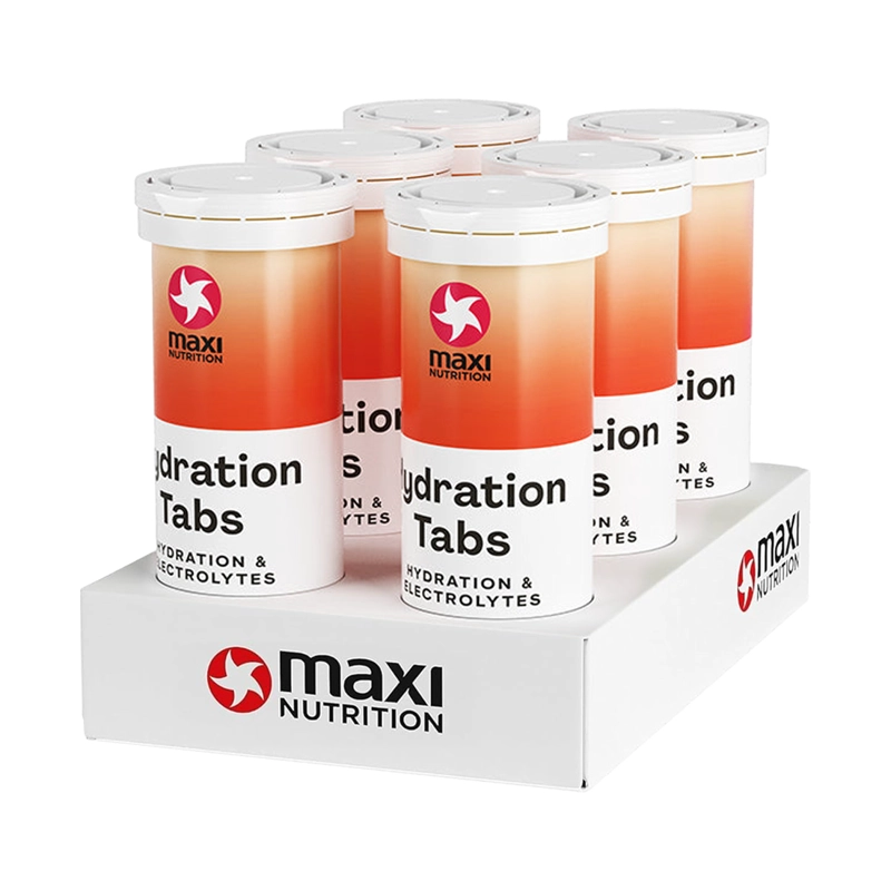 CAJA HYDRATION TABS 6UNID WATERMELON - MAXI NUTRITION - 1