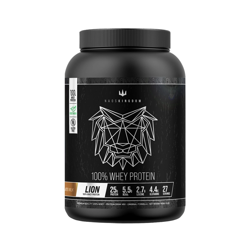LION WHEY PROTEIN 2LBS CHOCOLATE - NAOS KINGDOM - 1