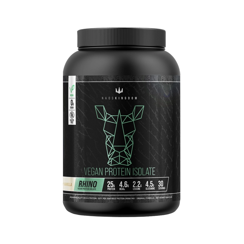 RHINO VEGAN PROTEIN ISOLATE 2LBS VANILLA - NAOS KINGDOM - 1