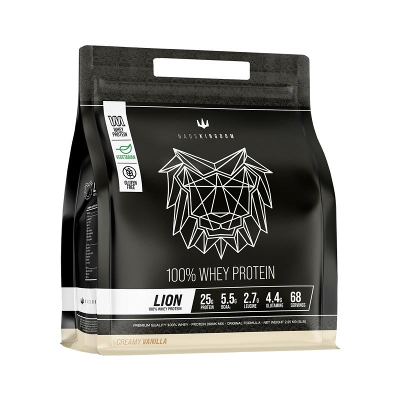 LION WHEY PROTEIN 5LBS VANILLA - NAOS KINGDOM - 1