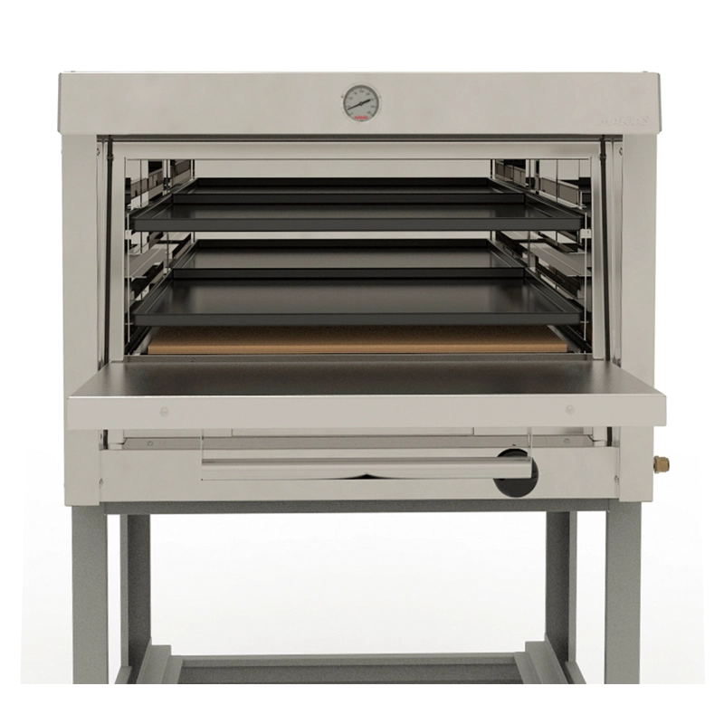 HORNO INDUSTRIAL 1 CAMARA 58X65 CM. GLP 6EA151R | Acero - 2