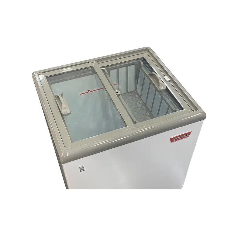 CONGELADOR DUAL TAPA VIDRIO 100 LTS. SD100 - 2