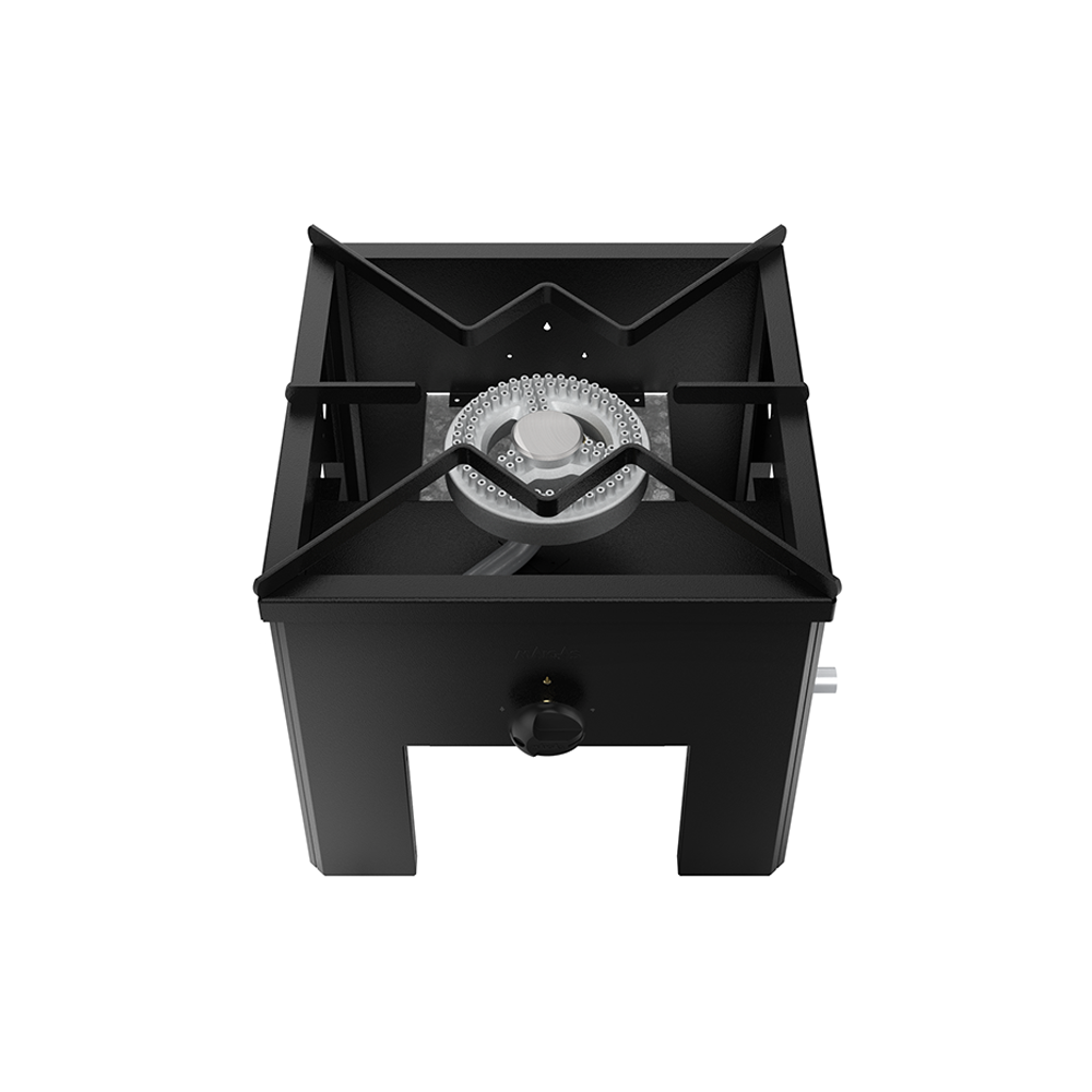 COCINA INDUSTRIAL MAIGAS 1 QUEMADOR BAJO 430 X 430 MM ANAFE - 2