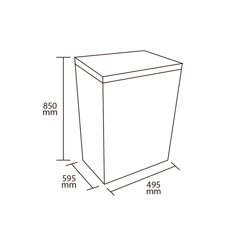 CONGELADOR FREEZER HORIZONTAL DUAL TAPA DURA 100L HS-131C - 7