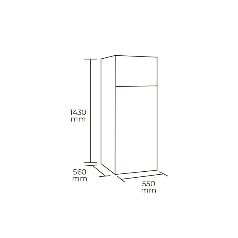 REFRIGERADOR NO FROST 196 LT. FC2-261 - 4
