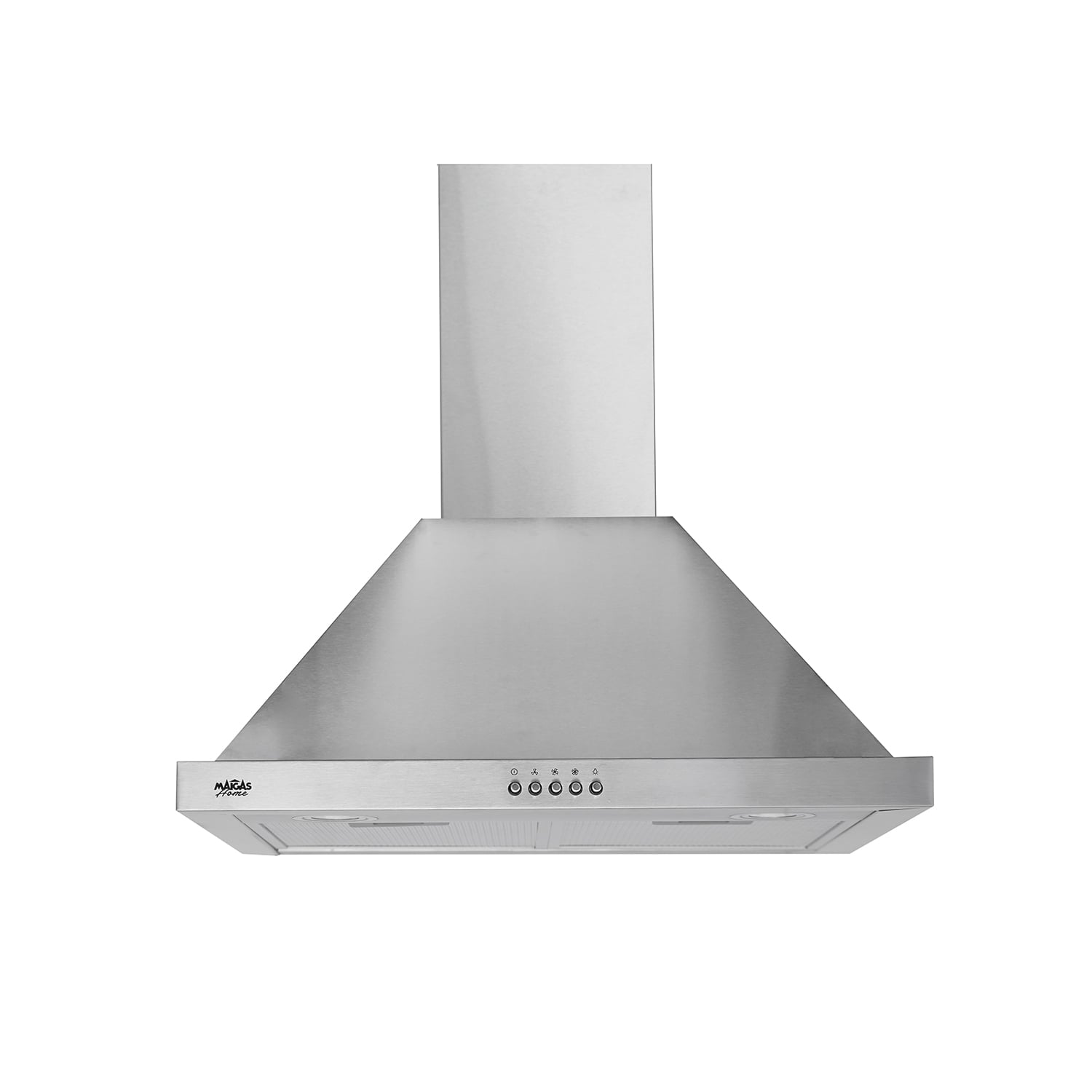 CAMPANA PIRAMIDAL ACERO INOX 60CM