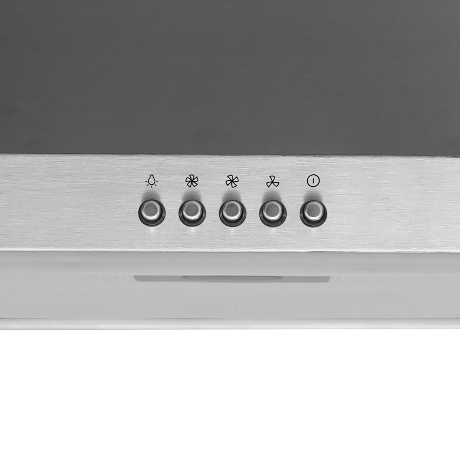 CAMPANA PIRAMIDAL ACERO INOX 90CM - 4