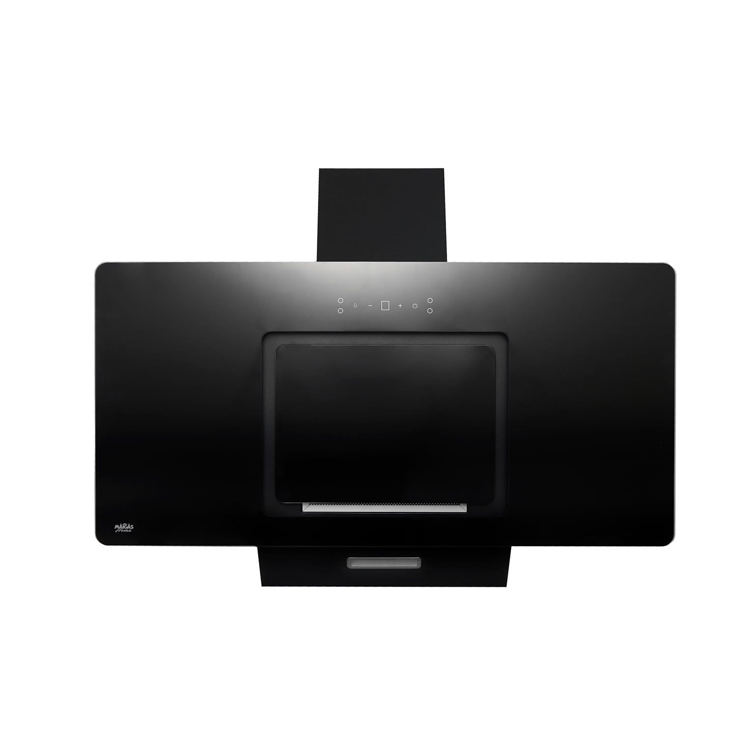 CAMPANA VIDRIO NEGRO CONTROL TOUCH 90CM