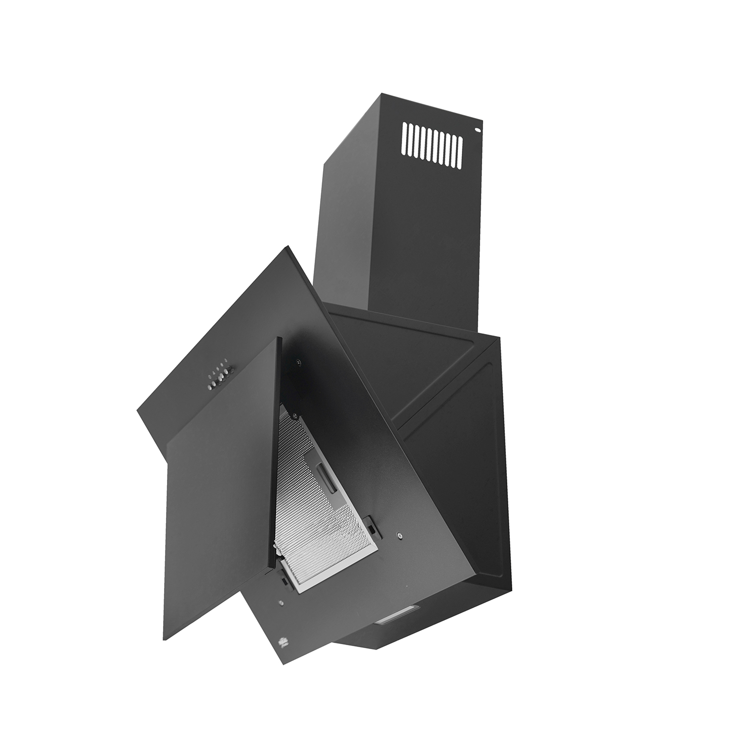 CAMPANA MURAL NEGRA 60CM - 2