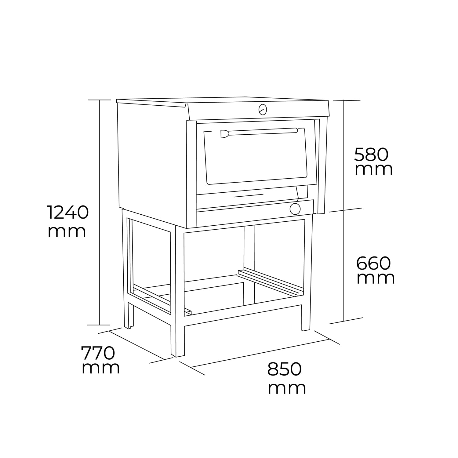 HORNO ECO (GN ) 6EA106R - GAS NATURAL - 7