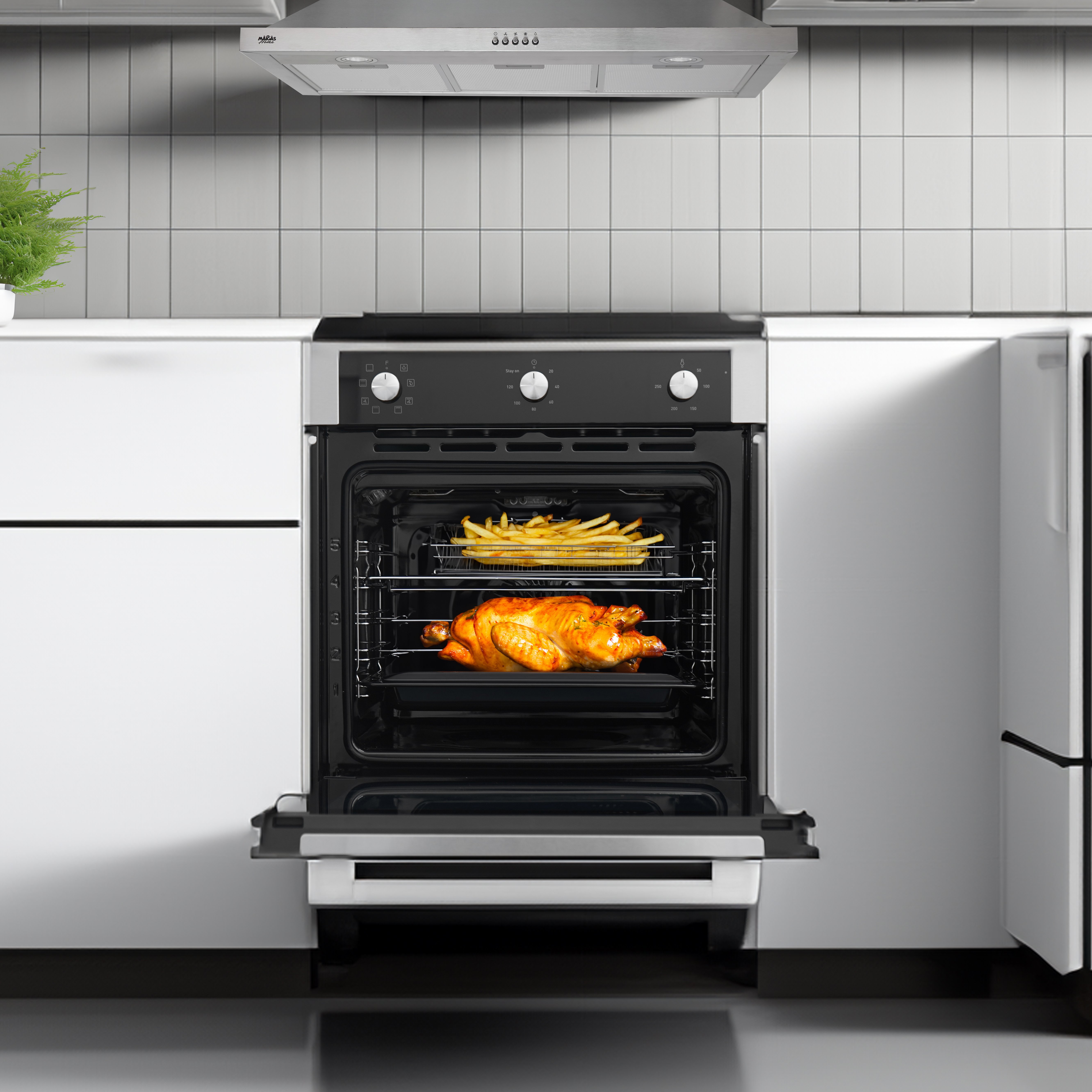 HORNO EMPOTRABLE ELÉCTRICO HE20M1