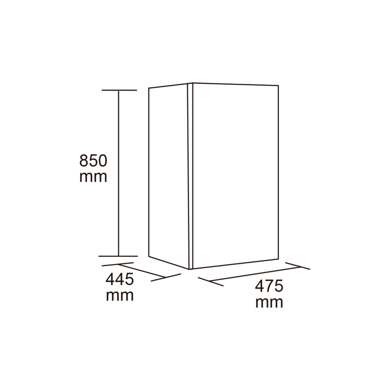 FRIGOBAR 90 LTS DF1-113 - 6