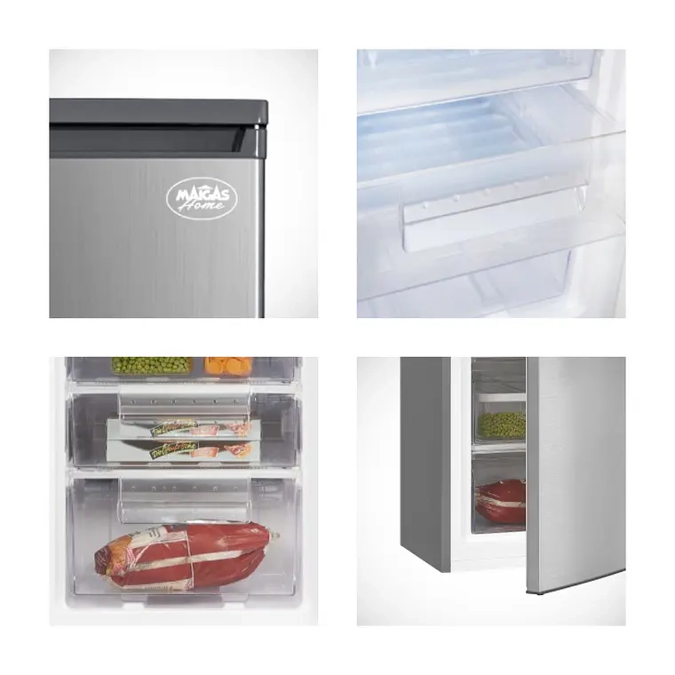 CONGELADOR FREEZER VERTICAL 84 LT GRIS DE1-120 - 3