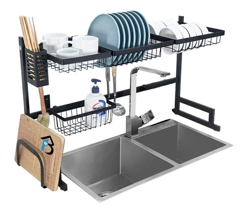 ESCURRIDOR DE PLATOS SECADO MULTIUSO ACERO INOXIDABLE 85CM - 1