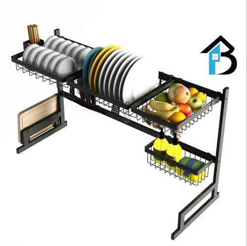 ESCURRIDOR DE PLATOS SECADO MULTIUSO ACERO INOXIDABLE 85CM - 2