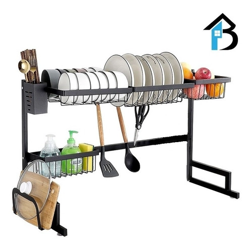 ESCURRIDOR DE PLATOS SECADO MULTIUSO ACERO INOXIDABLE 85CM - 4