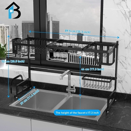 ESCURRIDOR DE PLATOS SECADO MULTIUSO ACERO INOXIDABLE 85CM - 7