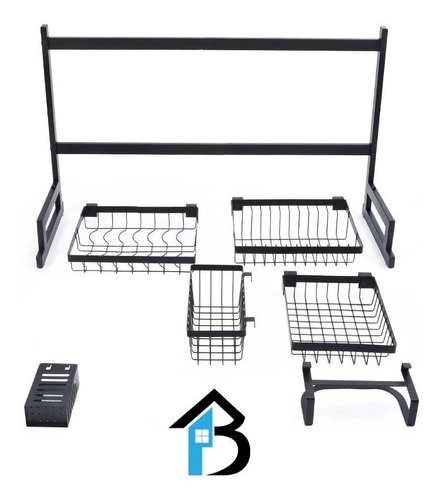 ESCURRIDOR DE PLATOS SECADO MULTIUSO ACERO INOXIDABLE 85CM - 8