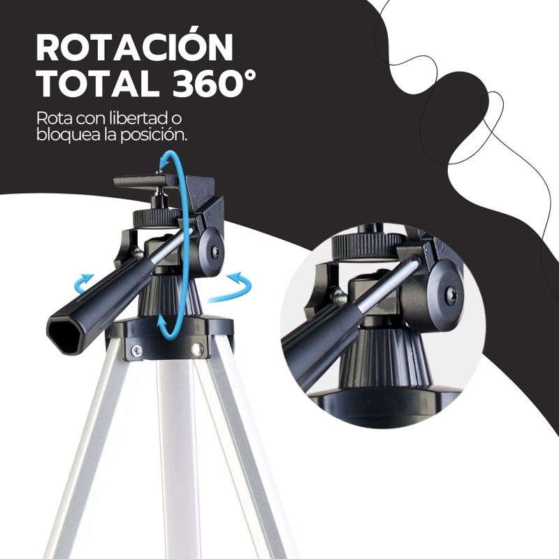 TELESCOPIO ASTRONOMICO PROFESIONAL MONOCULAR F30070M - 7