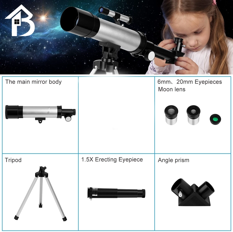 TELESCOPIO ASTRONOMICO PROFESIONAL MONOCULAR F36050M - 5