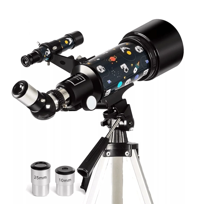 TELESCOPIO NOVYSTOR ASTRONÓMICO 30070M CON DISEÑO ESPACIAL - 1
