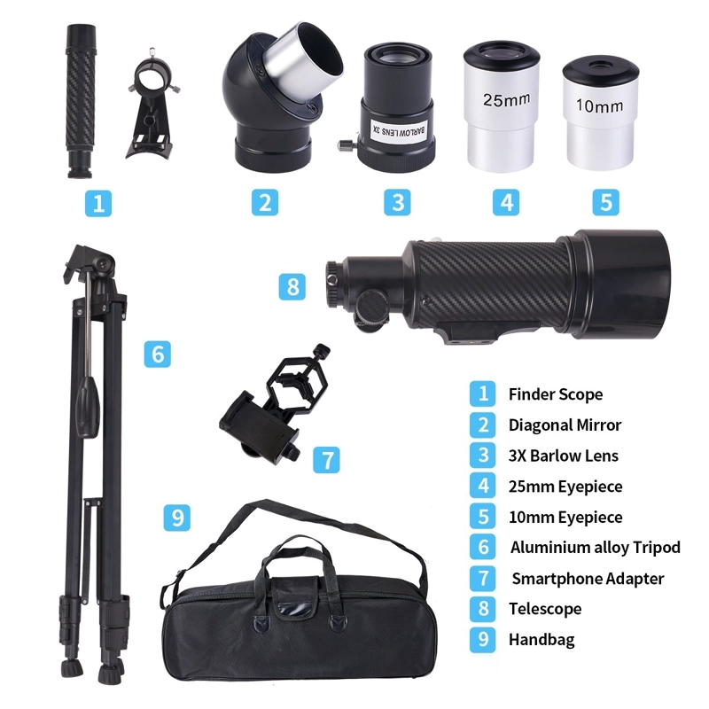 TELESCOPIO ASTRONOMICO PROFESIONAL 40070M FIBRA CARBON - 3
