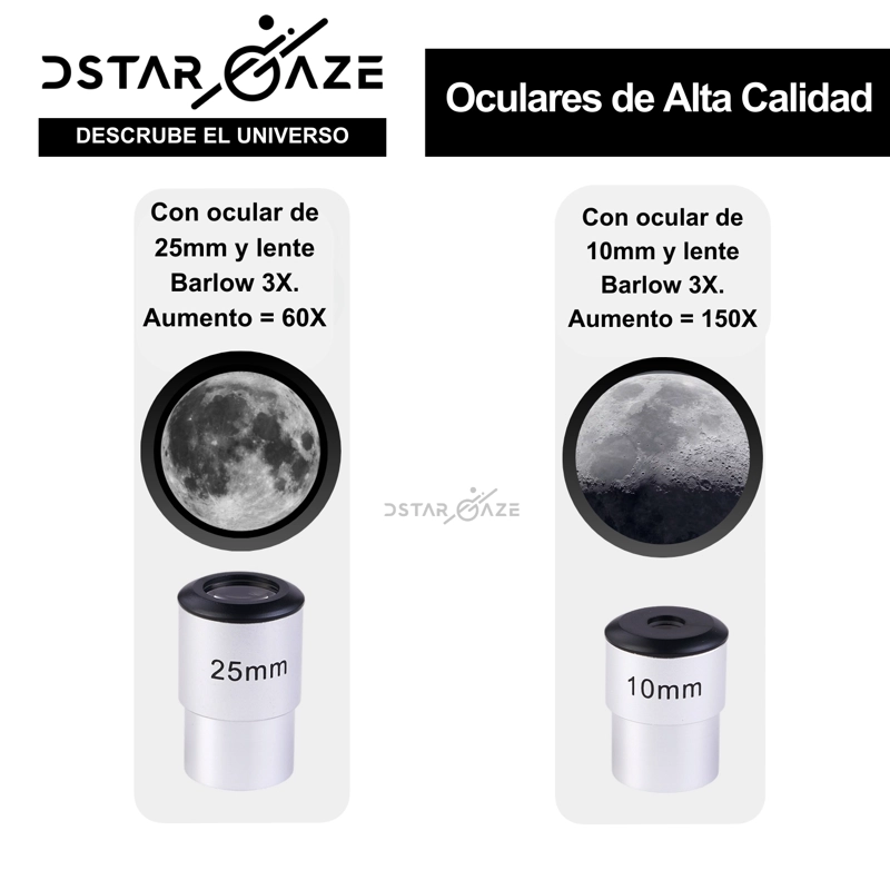TELESCOPIO ASTRONOMICO PROFESIONAL 50080M - 9
