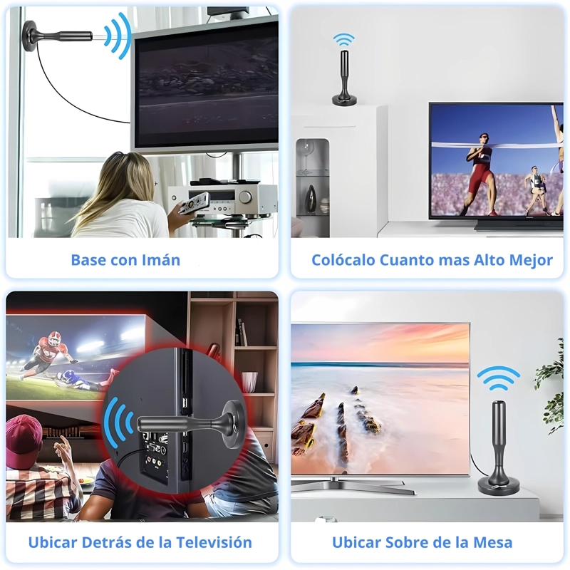 ANTENA TV NOVYSTOR DIGITAL HD TVD SMART TV - 4