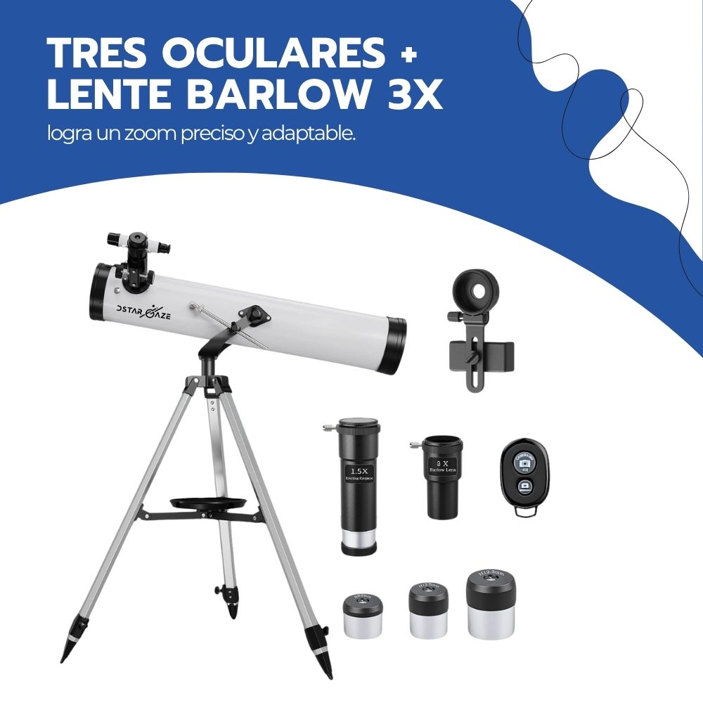 TELESCOPIO NOVYSTOR ASTRONÓMICO PROFESIONAL F70076 - 8