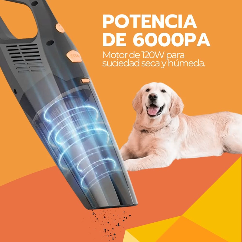 ASPIRADORA NOVYSTOR INALÁMBRICA MANO AUTO MULTIFUNCIONAL PORTÁTIL - 6
