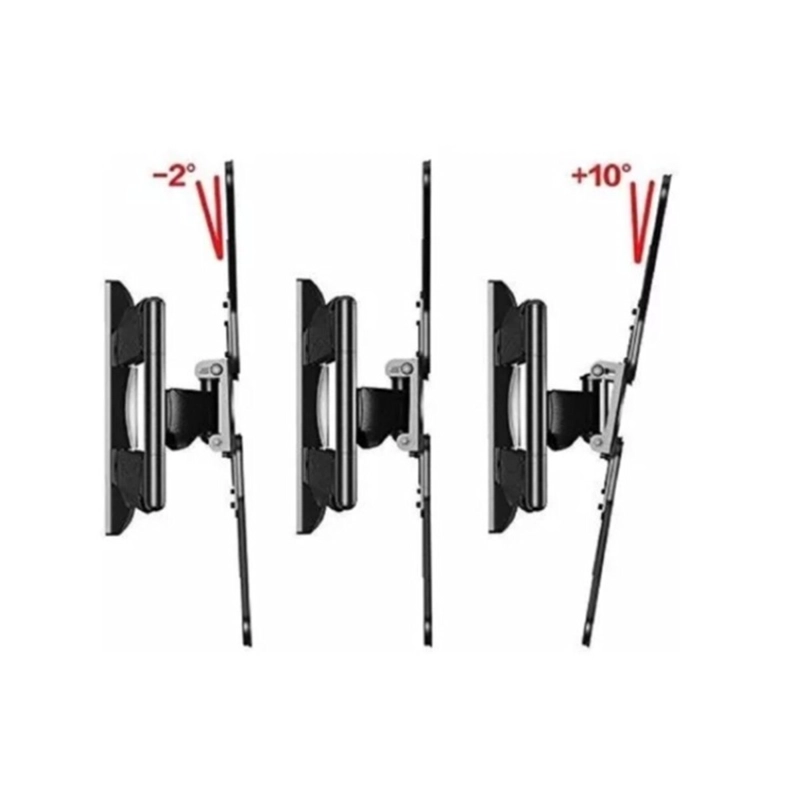 BASE SOPORTE TV PARED 3 BRAZOS AJUSTABLE 32 A 55 PULGADAS - 5