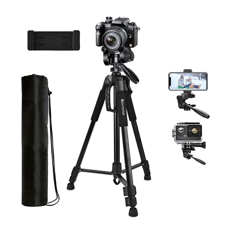 TRIPODE PROFESIONAL COMPATIBLE CON CELULAR BOLSO + ADAPTADOR - 1