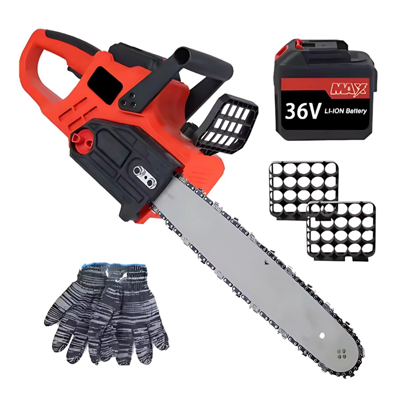 MOTOSIERRA ELE CTRICA ROK INALAMBRICA 16'' + FUNDA PROTECTORA - 1