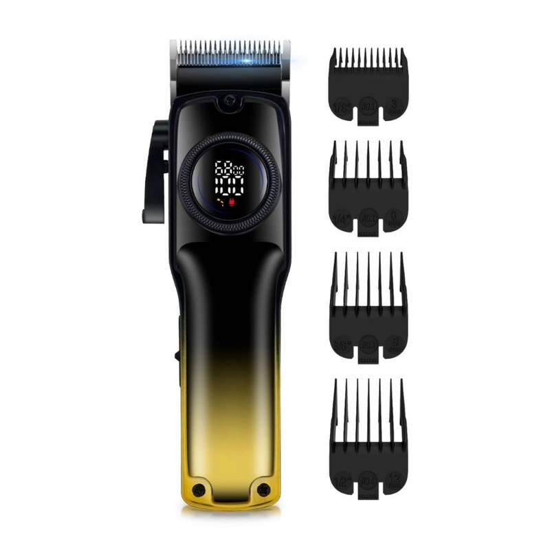 CORTADORA DE PELO DIGITAL PANTALLA LCD RECARGABLE USB PRO - 2