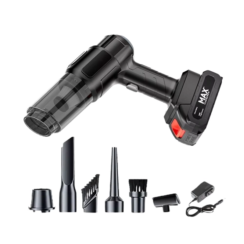 ASPIRADORA INALAMBRICA PORTATIL AUTO ALTA POTENCIA 13000MAH - 2
