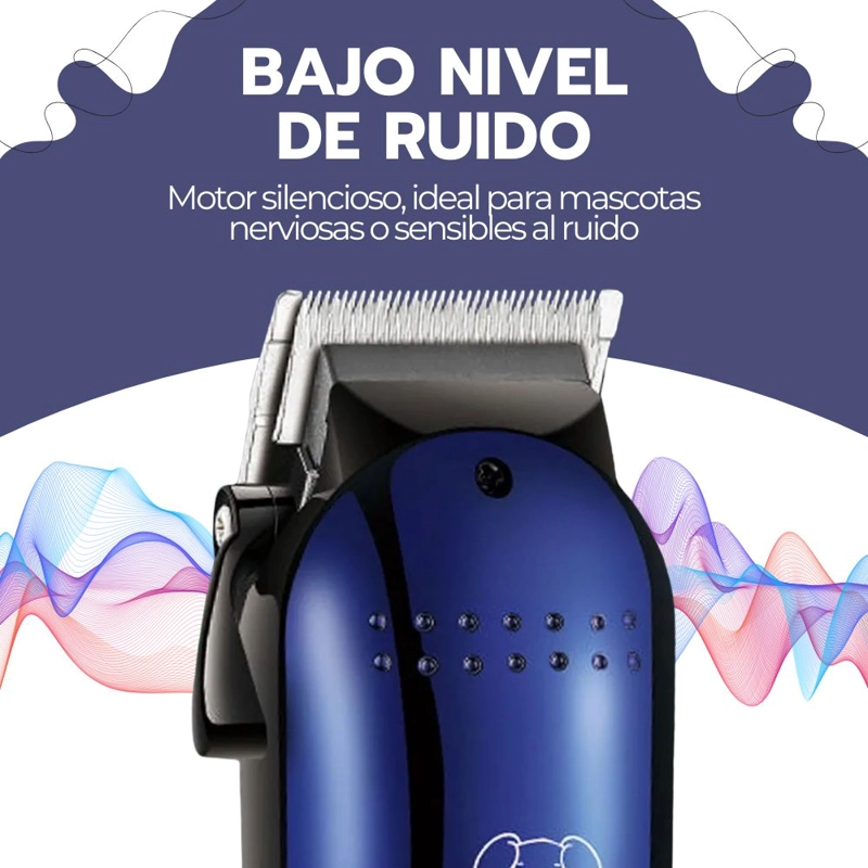 KIT MAQUINA CORTADORA DE PELO PROFESIONAL PARA MASCOTAS - 8