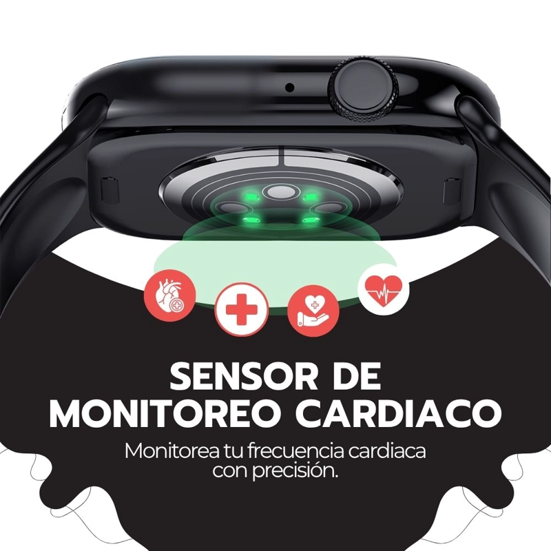 SMARTWATCH 2.1” IPS DEPORTIVO BLUETOOTH CARGA INALAMBRICA - 5