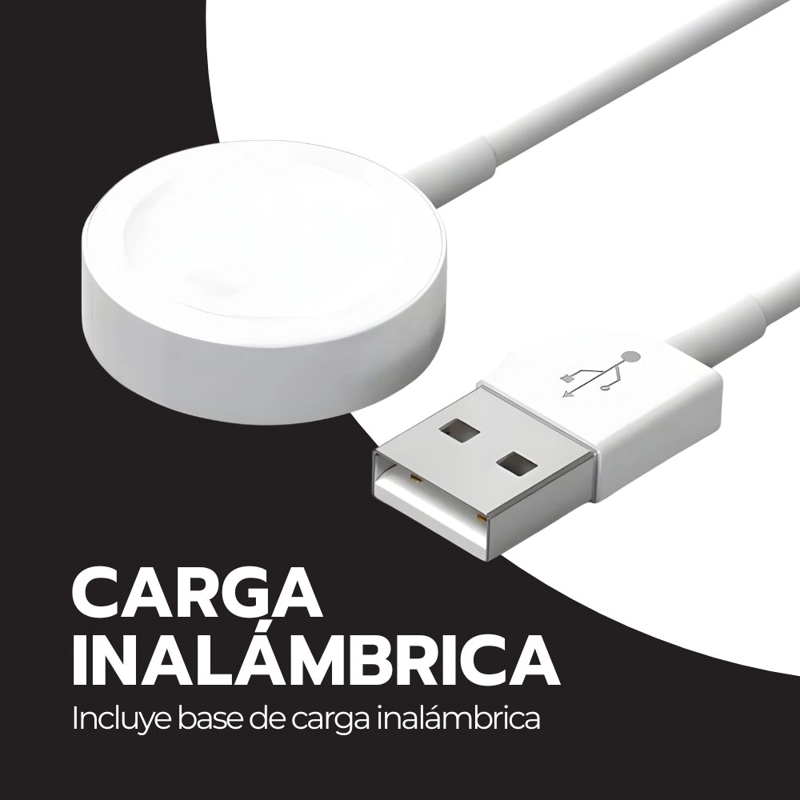 SMARTWATCH 2.1” IPS DEPORTIVO BLUETOOTH CARGA INALAMBRICA - 6