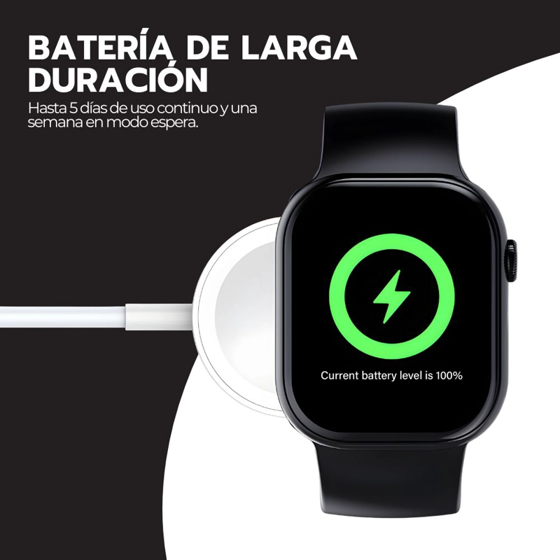 SMARTWATCH 2.1” IPS DEPORTIVO BLUETOOTH CARGA INALAMBRICA - 7