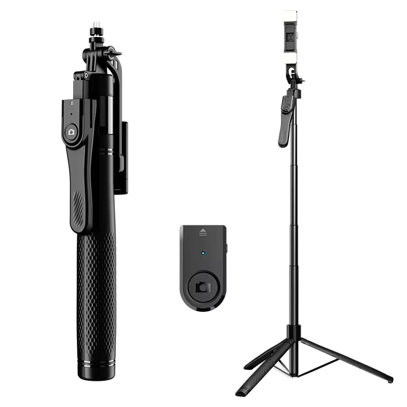 TRIPODE PALO SELFIE EXTENSIBLE 1.7M Y CONTROL BLUETOOTH - 1