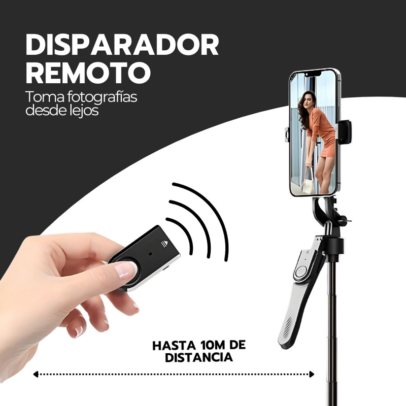 TRIPODE PALO SELFIE EXTENSIBLE 1.7M Y CONTROL BLUETOOTH - 8