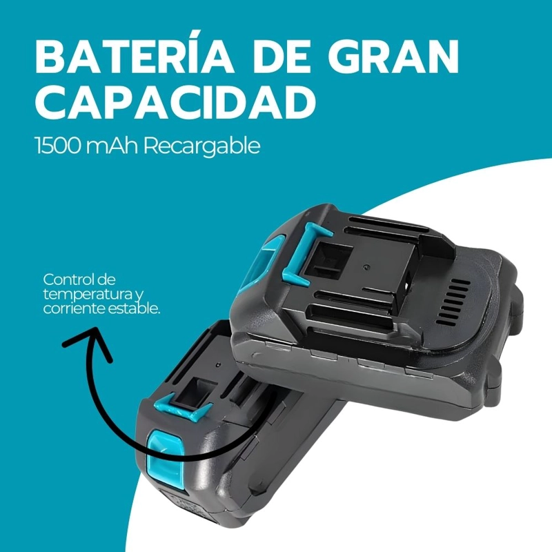 BATERIA RECARGABLE 48V 1500MAH ION LITIO PARA HERRAMIENTAS - 5
