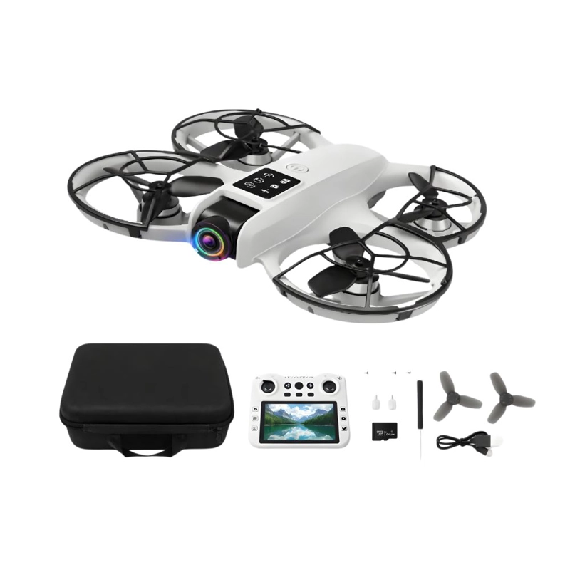DRONE BRUSHLESS CON CAMARA, CONTROL LCD Y GIRO 360° - 2