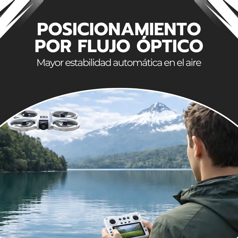 DRONE BRUSHLESS CON CAMARA, CONTROL LCD Y GIRO 360° - 8